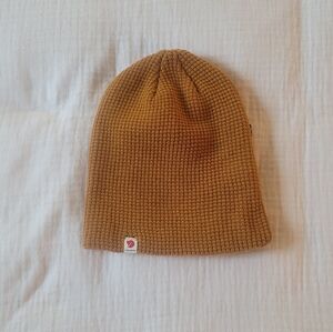 Fjallraven Cozy Brown Knit Beanie